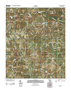Seivern South Carolina Historical topographic map, 1:24000 scale, 7.5 X 7.5 Minute, Year 2011