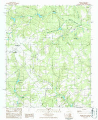 Seivern South Carolina Historical topographic map, 1:24000 scale, 7.5 X 7.5 Minute, Year 1986