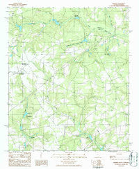 Seivern South Carolina Historical topographic map, 1:24000 scale, 7.5 X 7.5 Minute, Year 1986