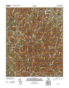 Sharon South Carolina Historical topographic map, 1:24000 scale, 7.5 X 7.5 Minute, Year 2011