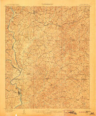 Sharon South Carolina Historical topographic map, 1:62500 scale, 15 X 15 Minute, Year 1907
