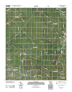 Shulerville South Carolina Historical topographic map, 1:24000 scale, 7.5 X 7.5 Minute, Year 2011