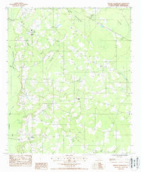 Sniders Crossroads South Carolina Historical topographic map, 1:24000 scale, 7.5 X 7.5 Minute, Year 1988
