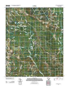 Snow Island South Carolina Historical topographic map, 1:24000 scale, 7.5 X 7.5 Minute, Year 2011