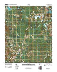Society Hill South Carolina Historical topographic map, 1:24000 scale, 7.5 X 7.5 Minute, Year 2011