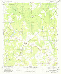 Solomons Crossroads South Carolina Historical topographic map, 1:24000 scale, 7.5 X 7.5 Minute, Year 1978