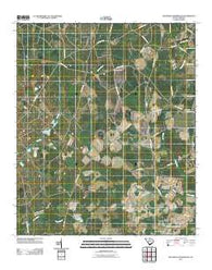 Solomons Crossroads South Carolina Historical topographic map, 1:24000 scale, 7.5 X 7.5 Minute, Year 2011