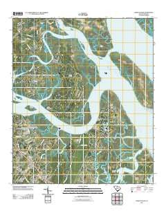 Spring Island South Carolina Historical topographic map, 1:24000 scale, 7.5 X 7.5 Minute, Year 2011
