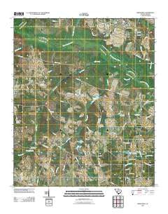 Springfield South Carolina Historical topographic map, 1:24000 scale, 7.5 X 7.5 Minute, Year 2011