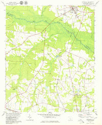 Springfield South Carolina Historical topographic map, 1:24000 scale, 7.5 X 7.5 Minute, Year 1979