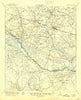St. George South Carolina Historical topographic map, 1:62500 scale, 15 X 15 Minute, Year 1921