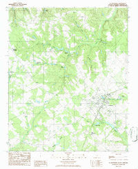 St. Matthews South Carolina Historical topographic map, 1:24000 scale, 7.5 X 7.5 Minute, Year 1986
