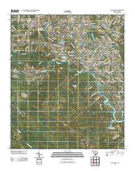 Stallsville South Carolina Historical topographic map, 1:24000 scale, 7.5 X 7.5 Minute, Year 2011