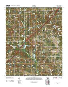 Steedman South Carolina Historical topographic map, 1:24000 scale, 7.5 X 7.5 Minute, Year 2011