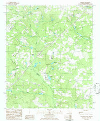 Steedman South Carolina Historical topographic map, 1:24000 scale, 7.5 X 7.5 Minute, Year 1986