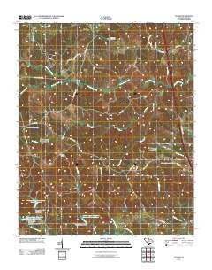 Stover South Carolina Historical topographic map, 1:24000 scale, 7.5 X 7.5 Minute, Year 2011