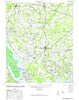 Summerton South Carolina Historical topographic map, 1:62500 scale, 15 X 15 Minute, Year 1971