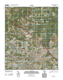 Summerville South Carolina Historical topographic map, 1:24000 scale, 7.5 X 7.5 Minute, Year 2011