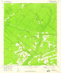 Summerville NW South Carolina Historical topographic map, 1:24000 scale, 7.5 X 7.5 Minute, Year 1958