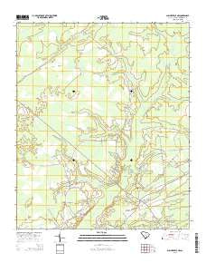 Summerville NW South Carolina Current topographic map, 1:24000 scale, 7.5 X 7.5 Minute, Year 2014