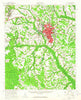 Sumter South Carolina Historical topographic map, 1:62500 scale, 15 X 15 Minute, Year 1957