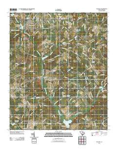 Swansea South Carolina Historical topographic map, 1:24000 scale, 7.5 X 7.5 Minute, Year 2011