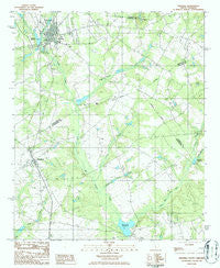Swansea South Carolina Historical topographic map, 1:24000 scale, 7.5 X 7.5 Minute, Year 1986