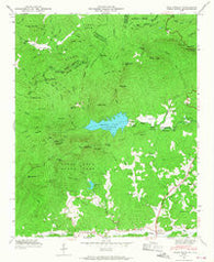 Table Rock South Carolina Historical topographic map, 1:24000 scale, 7.5 X 7.5 Minute, Year 1946