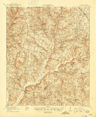 Talatha South Carolina Historical topographic map, 1:62500 scale, 15 X 15 Minute, Year 1921