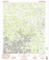 Taylors South Carolina Historical topographic map, 1:24000 scale, 7.5 X 7.5 Minute, Year 1983