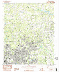 Taylors South Carolina Historical topographic map, 1:24000 scale, 7.5 X 7.5 Minute, Year 1983