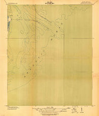 The Jetties South Carolina Historical topographic map, 1:21120 scale, 7.5 X 7.5 Minute, Year 1919