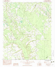 Tony Hill Bay South Carolina Historical topographic map, 1:24000 scale, 7.5 X 7.5 Minute, Year 1982