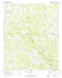 Tradesville South Carolina Historical topographic map, 1:24000 scale, 7.5 X 7.5 Minute, Year 1971