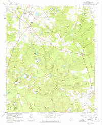 Trenton South Carolina Historical topographic map, 1:24000 scale, 7.5 X 7.5 Minute, Year 1964
