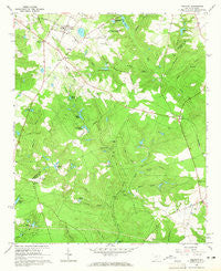 Trenton South Carolina Historical topographic map, 1:24000 scale, 7.5 X 7.5 Minute, Year 1964