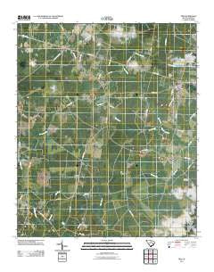 Trio South Carolina Historical topographic map, 1:24000 scale, 7.5 X 7.5 Minute, Year 2011
