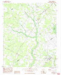 Turbeville South Carolina Historical topographic map, 1:24000 scale, 7.5 X 7.5 Minute, Year 1983