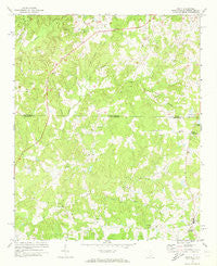 Unity South Carolina Historical topographic map, 1:24000 scale, 7.5 X 7.5 Minute, Year 1971