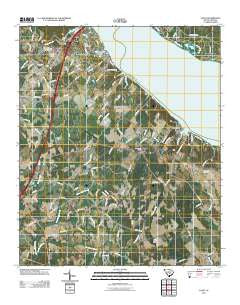 Vance South Carolina Historical topographic map, 1:24000 scale, 7.5 X 7.5 Minute, Year 2011