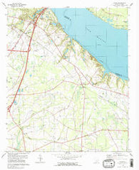 Vance South Carolina Historical topographic map, 1:24000 scale, 7.5 X 7.5 Minute, Year 1979