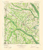Varnville South Carolina Historical topographic map, 1:62500 scale, 15 X 15 Minute, Year 1944