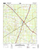 Wadboo Swamp South Carolina Current topographic map, 1:24000 scale, 7.5 X 7.5 Minute, Year 2014