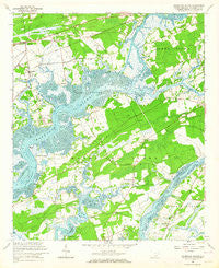 Wadmalaw Island South Carolina Historical topographic map, 1:24000 scale, 7.5 X 7.5 Minute, Year 1960