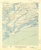 Wadmelaw Island South Carolina Historical topographic map, 1:62500 scale, 15 X 15 Minute, Year 1944