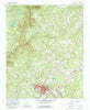 Walhalla South Carolina Historical topographic map, 1:24000 scale, 7.5 X 7.5 Minute, Year 1959