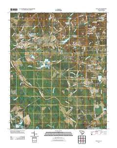 Wallace South Carolina Historical topographic map, 1:24000 scale, 7.5 X 7.5 Minute, Year 2011