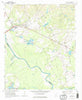Wallace South Carolina Historical topographic map, 1:24000 scale, 7.5 X 7.5 Minute, Year 1971
