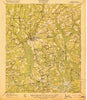Walterboro South Carolina Historical topographic map, 1:62500 scale, 15 X 15 Minute, Year 1918