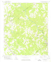 Ware Shoals West South Carolina Historical topographic map, 1:24000 scale, 7.5 X 7.5 Minute, Year 1971